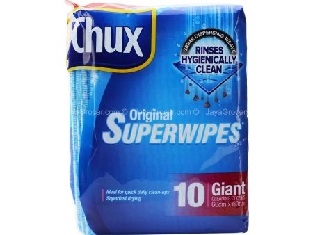 Chux Original Giant Superwipes 10pcs Online now