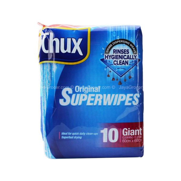 Chux Original Giant Superwipes 10pcs Online now