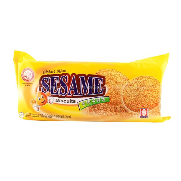 Cap Ping Pong Sesame Biscuits 180g Sale