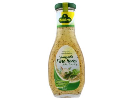 Kuhne Vinaigrette Fine Herbs Salad Dressing 250ml Cheap