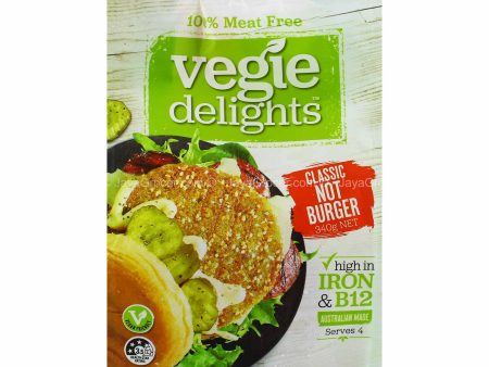 Vegie Delights 100% Meat Free Classic Not Burger 340g on Sale