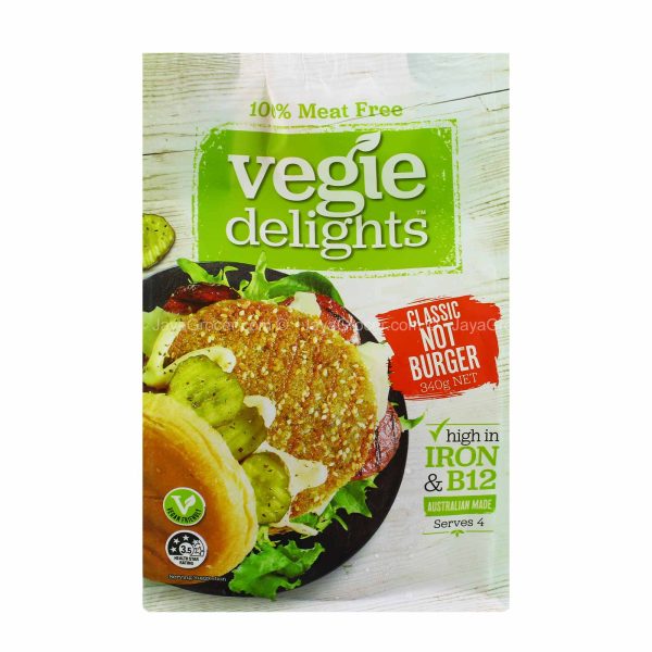 Vegie Delights 100% Meat Free Classic Not Burger 340g on Sale