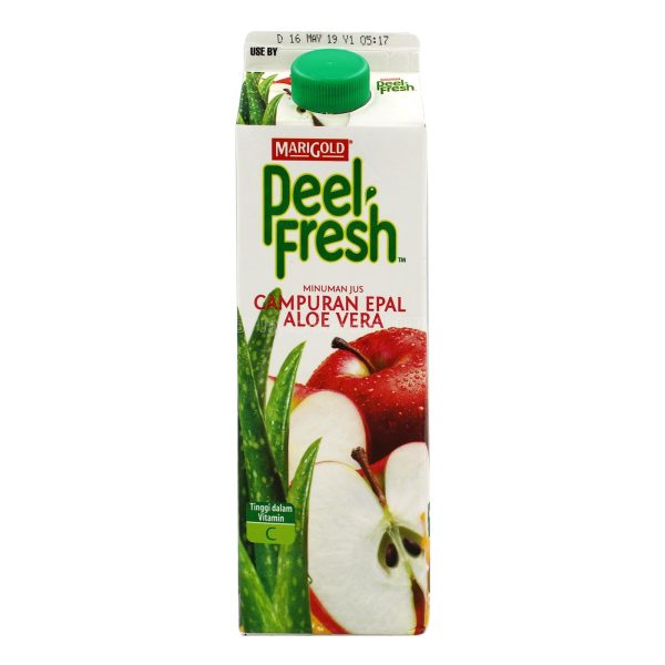 Marigold Peel Fresh Apple with Aloe Vera 1L Online now