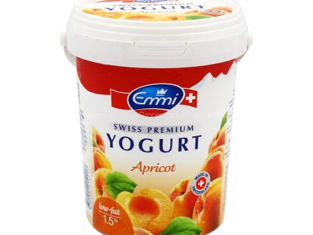 Emmi Swiss Premium Apricot Yogurt 1kg Hot on Sale