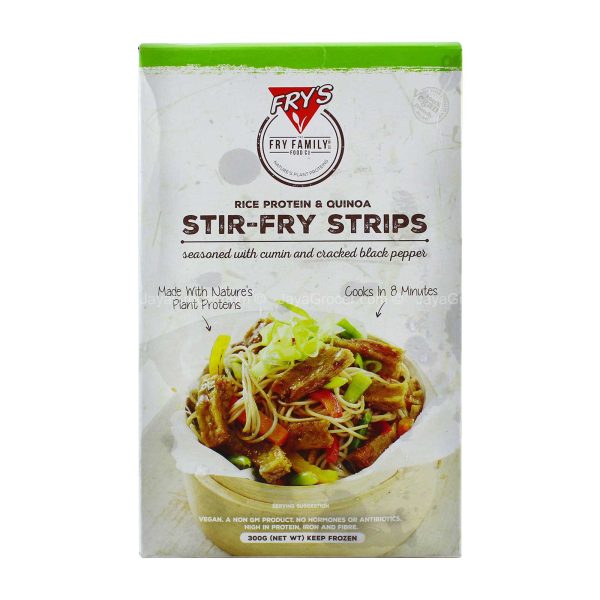 FRY S RICE PROTEIN STRIPS 300G Supply