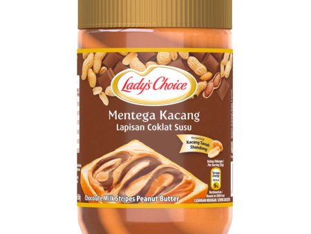 Lady’s Choice Chocolate & Chunky Peanut Butter 530g Supply