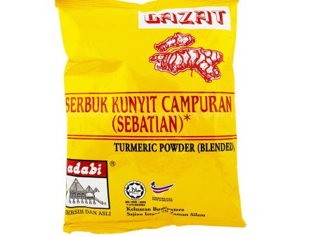 Adabi Serbuk Kunyit Campuran (Tumeric Powder) 250g Online Hot Sale