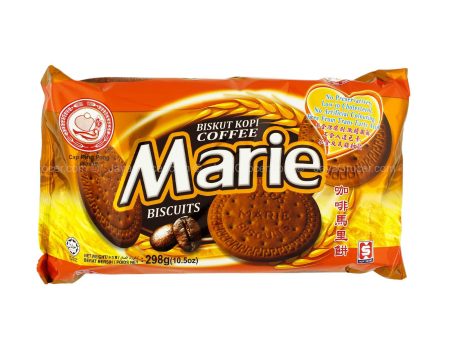 Hup Seng Cap Ping Coffee Marie Biscuits 298g Online Hot Sale