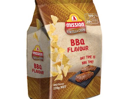 Mission Tortilla Chips Barbeque Flavour 170g on Sale