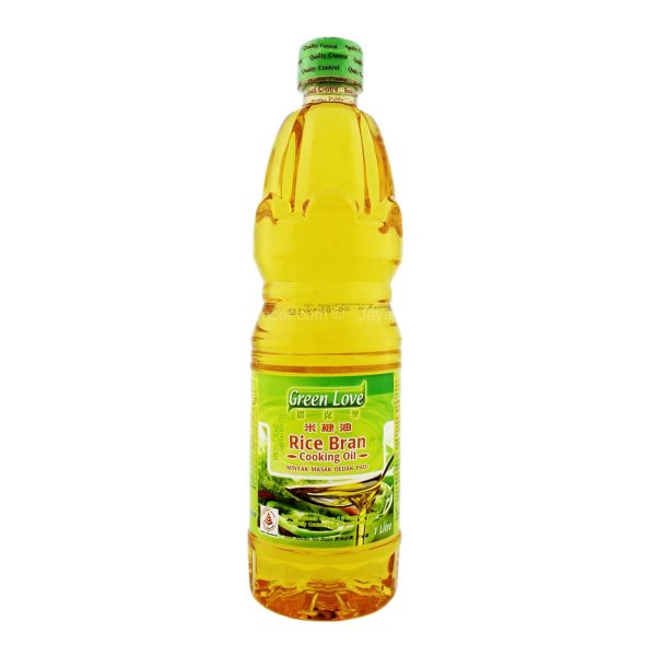 GREENLOVE RICE BRAN OIL 1LIT *1 Hot on Sale