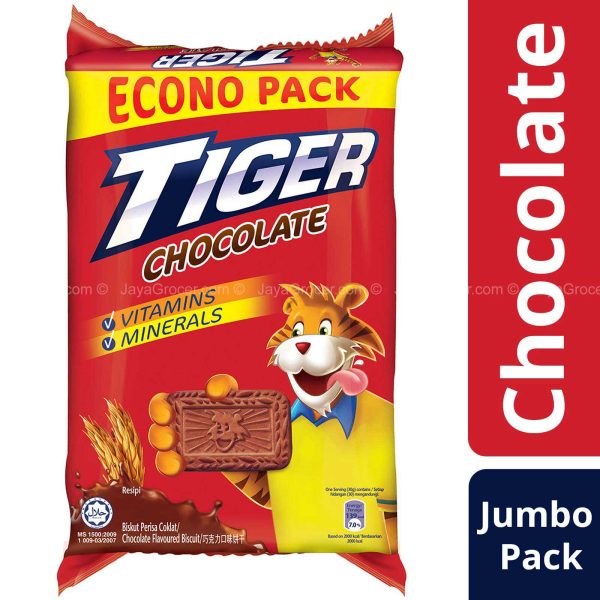 Tiger Chocolate Biscuit (Jumbo) 364.8g Online now