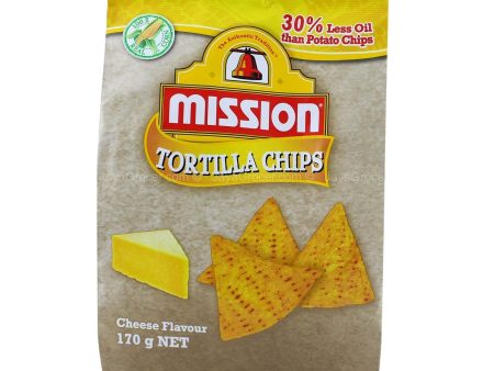 Mission Tortilla Chips Cheese 170g Discount