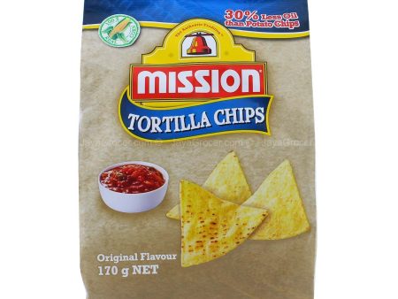 Mission Tortilla Chips Original 170g Online now