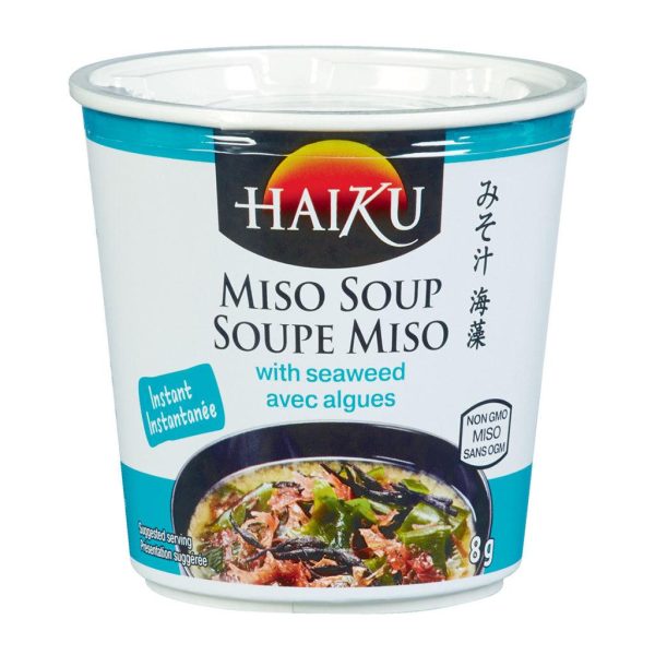 Soupe Miso Instantanée avec Algues Online Hot Sale