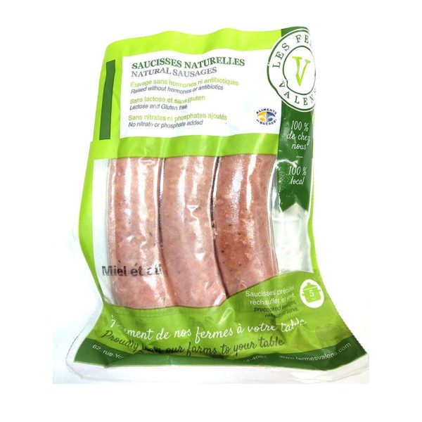 Saucisses Naturelles Miel et Ail Cheap