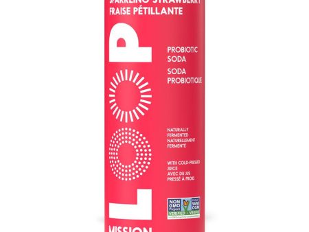 Soda Probiotique Fraise Pétillante Online Sale