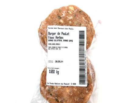 Burgers de Poulet aux Fines Herbes Online now