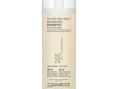 Shampoing Revigorant Tea Tree Triple Treat For Discount