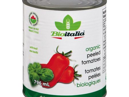 Tomates Pelées Biologiques avec Basilic Online