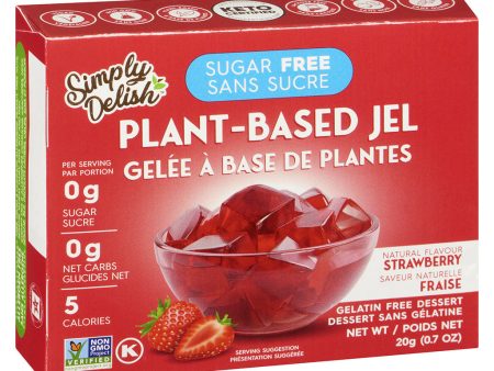 Gelée à Base de Plantes Sans Sucre Saveur de Fraise Hot on Sale