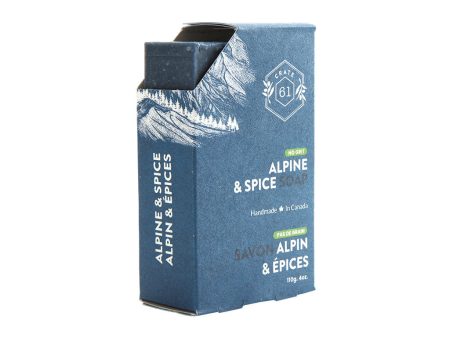 Barre de Savon Alpin & Épices Sale