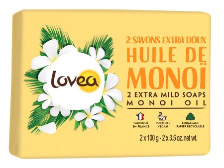 2 Savons Extra-Doux Huile de Monoï Cheap