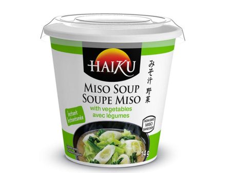 Soupe Miso Instantanée avec Légumes Online Hot Sale