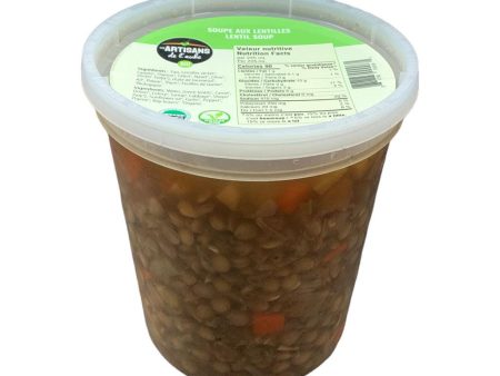 Soupe aux Lentilles Biologique Supply