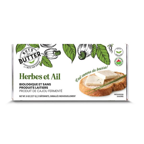 Simili-Beurre Herbes et Ail Bio Nuts for Butter Online now