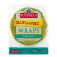 6 Wraps Sans Gluten Épinards Sale