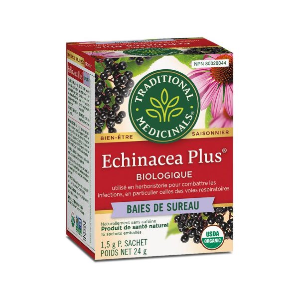 Tisane Echinacea Plus Biologique Baies de Sureau For Discount