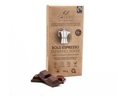 Chocolat Noir Espresso Serré 72% Hot on Sale