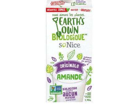 So Nice Amande Biologique Originale 1.75 Litre For Cheap