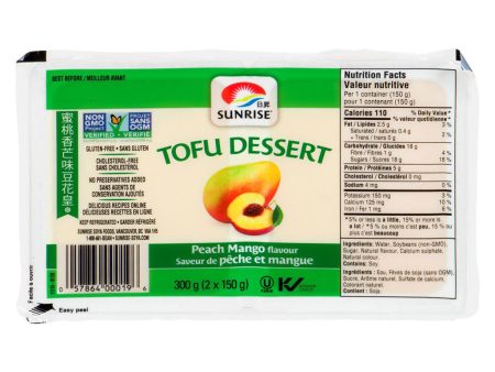 Tofu Dessert Saveur de Pêche et Mangue Online Hot Sale