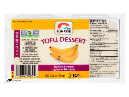 Tofu Dessert Saveur de Banane Online now