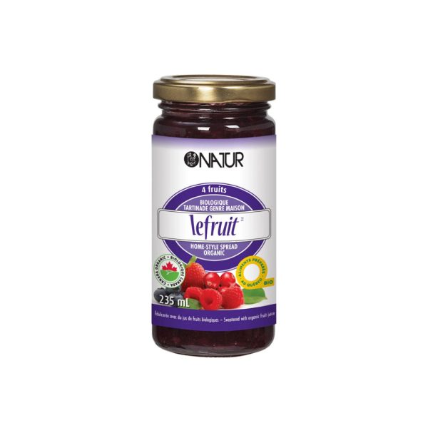 Tartinade de 4 Fruits Biologique Discount