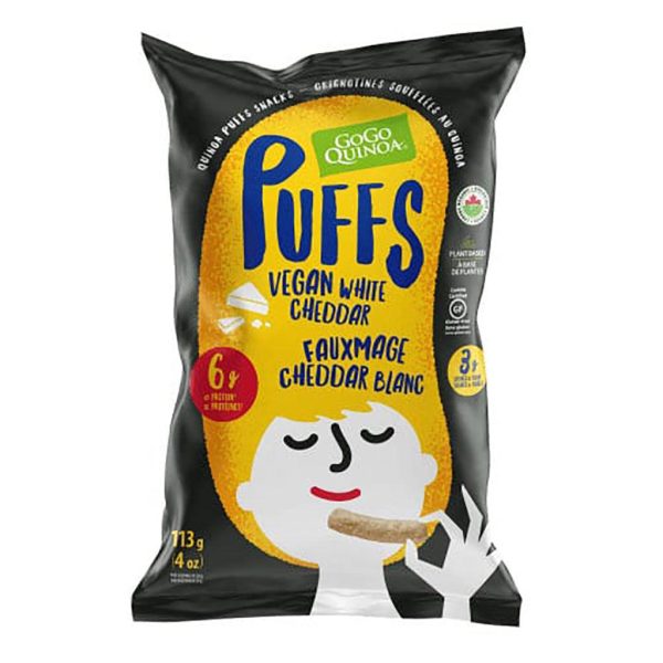 Puffs Végétaliens Fauxmage Cheddar Blanc Bio For Discount