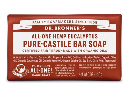 Barre de Savon de Castille Pur - Eucalyptus on Sale