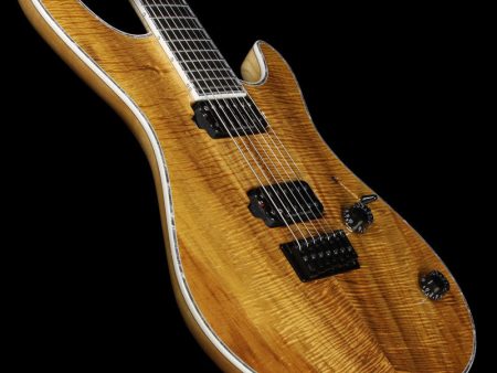 Mayones 2016 NAMM Display Regius 7 Seven-String Electric Guitar Koa on Sale