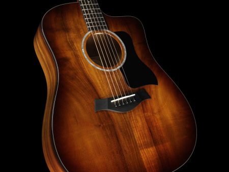 Taylor 220ce-K Deluxe Koa Grand Auditorium Acoustic Guitar Shaded Edgeburst Fashion