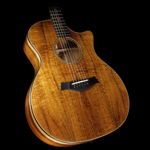 Taylor K24ce Koa Grand Auditorium Acoustic Guitar Natural For Sale