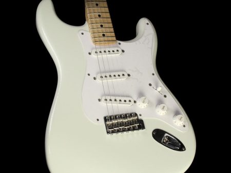 Used 2016 Fender Custom Shop Masterbuilt Todd Krause Eric Clapton Stratocaster Electric Guitar Olympic White Hot on Sale