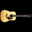 Used 2002 Martin D12-41  12-String Dreadnought Acoustic Guitar Natural For Cheap