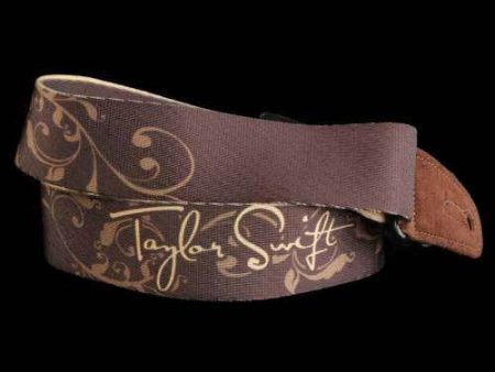 Taylor Swift Guitar Strap (Brown) Fashion