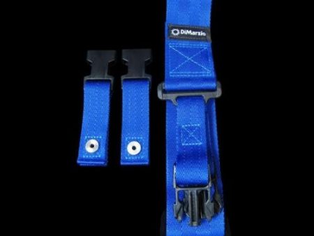 DiMarzio Cliplock Guitar Strap (Blue) Fashion