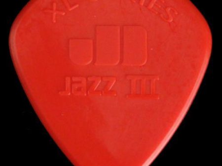 Dunlop Jazz III XL Red Pick 6 Pack (1.38mm) Online Hot Sale