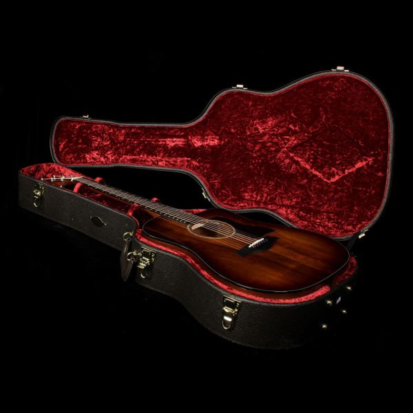 Taylor 220ce-K Deluxe Koa Grand Auditorium Acoustic Guitar Shaded Edgeburst Fashion