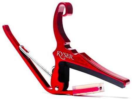 Kyser Quick Change Capo (Red) Hot on Sale