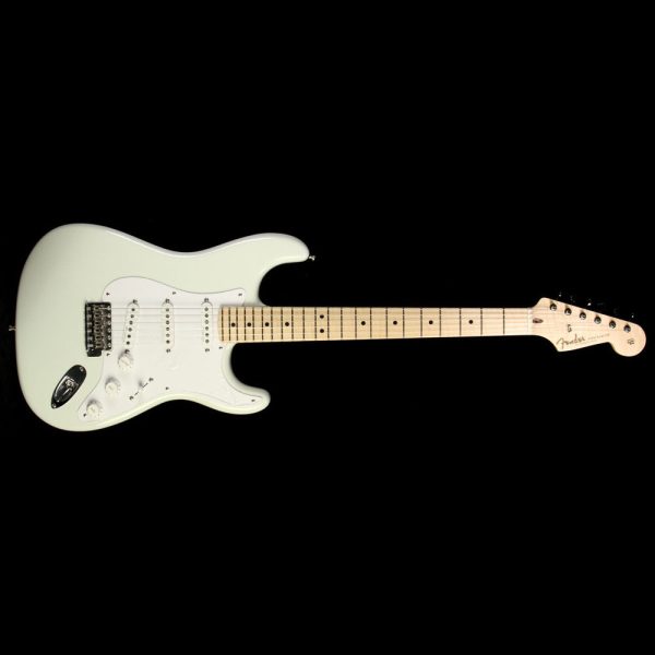 Used 2016 Fender Custom Shop Masterbuilt Todd Krause Eric Clapton Stratocaster Electric Guitar Olympic White Hot on Sale