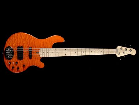 Lakland 55-94 Deluxe 5-String Bass Transparent Amber Fashion